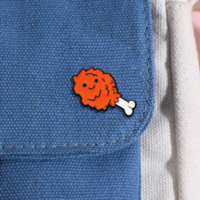 CUTE CHICKEN LEG PIN - Thumbnail 1