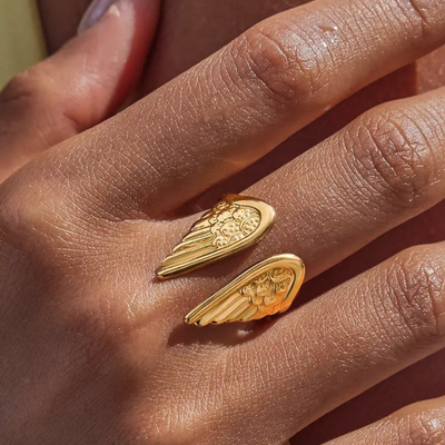 Angels wing ring - Thumbnail 1