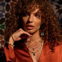 Saharan Sunset Layered Necklace - FINAL SALE - Thumbnail 2