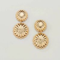 Sunlit Flower Bloom Earrings - FINAL SALE - Thumbnail 1