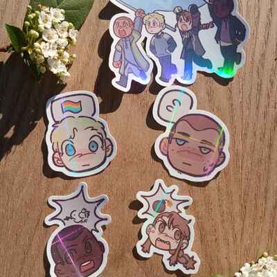 Jericrew sticker (pack or alone)