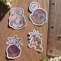 Jericrew sticker (pack or alone) - Thumbnail 1