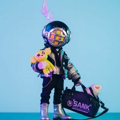  action figure  by sanktoys "future boy" - Thumbnail 4