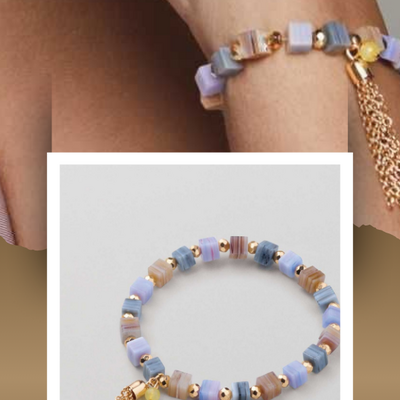 Serene seas bracelet - final sale