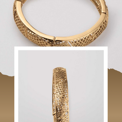 Filigree fusion stretch bracelet - final sale - Thumbnail 1