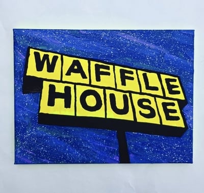 What if we kissed in the starlit Waffle House parking lot?