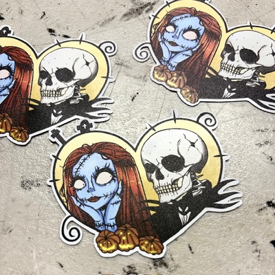 The Nightmare Before Christmas Sticker