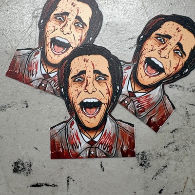 Patrick Bateman Sticker