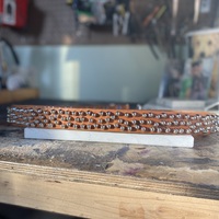 1.5” Chaotic Short British stud belt (British Tan) - Thumbnail 8