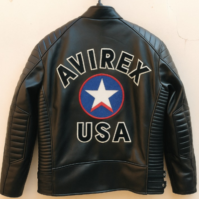 Crafted leather men's motorcycle genuine lambskin leather jacket black slim fit biker jacket  - Thumbnail 3