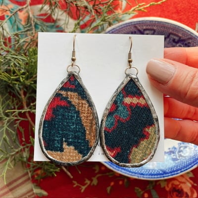 “woven together” earrings no.03