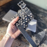 2-1-2 standard British studs belt - Thumbnail 7