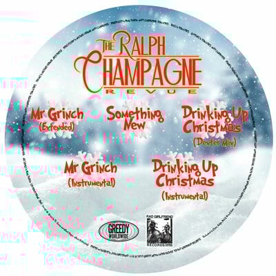 Rgf-206 the ralph champagne review - grinch mini lp christmas picture disc