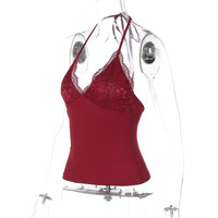 Fashionable and sexy lace-trimmed backless strapless bra - Thumbnail 6