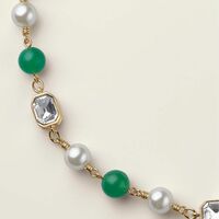 Crystal Evergreen Luxe Necklace - Thumbnail 2