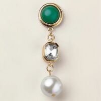 Crystal Evergreen Luxe Earrings - Thumbnail 2