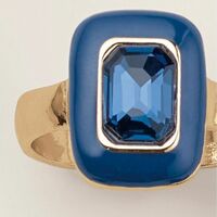Sapphire Muse Statement Ring - Thumbnail 2