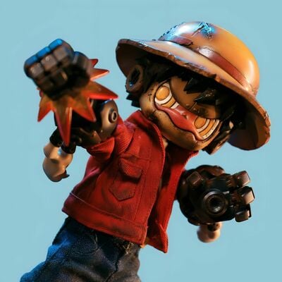 Action figure by weartdoing "wasteland: captain steam ignition"  - Thumbnail 5