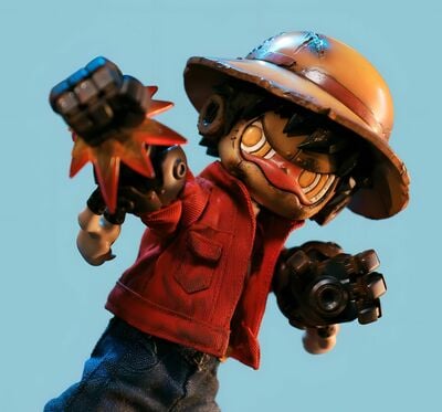 Action Figure by Weartdoing "Wasteland: Captain Steam Ignition" 