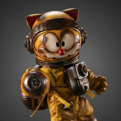  action figure by weartdoing "wasteland: space fighter yellow"  - Thumbnail 4