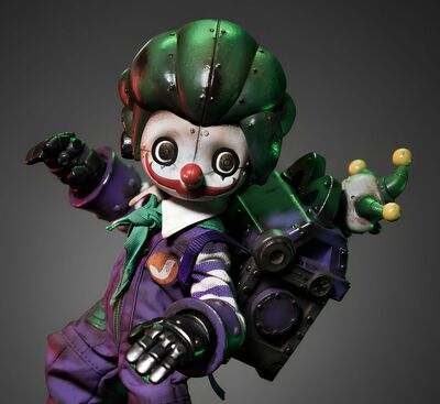  Action Figure by Weartdoing "Wasteland: Crazy Clown Joker" 