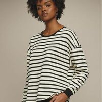 Striped Sweatshirt - FINAL SALE - Thumbnail 1