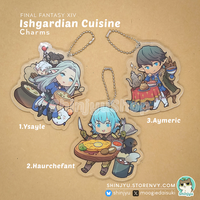 Ishgardian Cuisine Acrylic Charm & Standee - Thumbnail 1