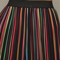 Striped Wide-Leg Crop Pant - FINAL SALE - Thumbnail 3