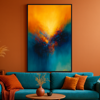 Celestial Eruption Vibrant Cosmic Explosion - Thumbnail 4