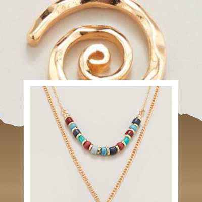 Coastal spirit layered necklace - final sale