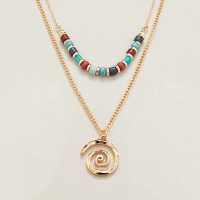 Coastal spirit layered necklace - final sale