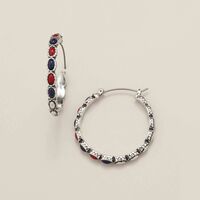 American Heartland Hoop Earrings - FINAL SALE - Thumbnail 1
