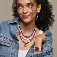 Liberty Layered Necklace - FINAL SALE - Thumbnail 2