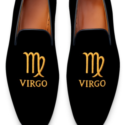 Crafted leather classic virgo velvet loafers for men / women 