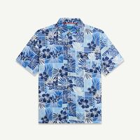 Men's Printed Button Down Shirt - Thumbnail 3