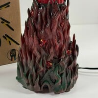 I'm in Your Mind Fuzz Art Lamp - Magenta 003 - Thumbnail 2