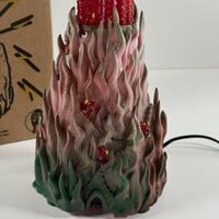I'm in Your Mind Fuzz Art Lamp - Magenta 004 - Thumbnail 2