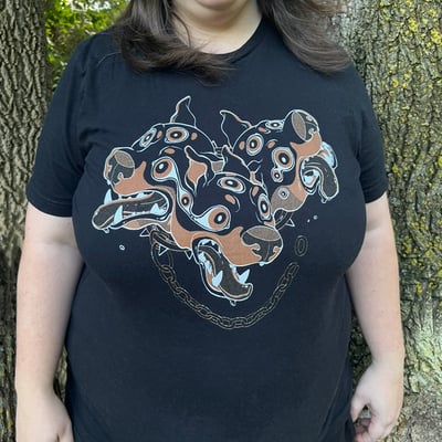 Cerberus = triple threat shirt