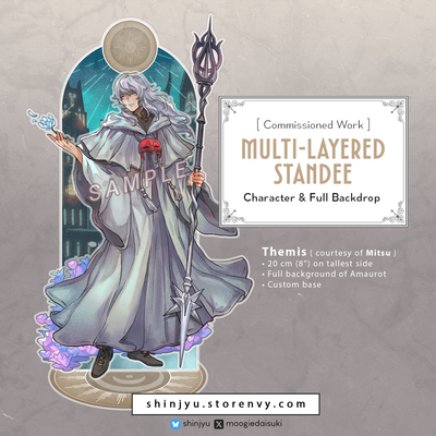 8" Multi-Layered Standee : Themis