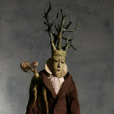 Art doll by alisa galler "the man-tree"  - Thumbnail 2
