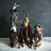 Art Doll by Alisa Galler "Bear"  - Thumbnail 9