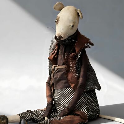 Art doll by alisa galler "mouse" 