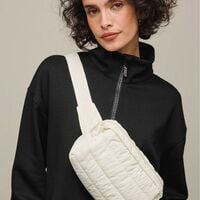 Quilted Belt Bag - Thumbnail 1