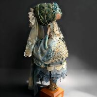 Art Doll by Alexandra C. Thomas "Victorian Doll XIV"  - Thumbnail 3