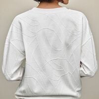 Textured Pullover - Thumbnail 3