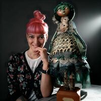 Art Doll by Alexandra C. Thomas "Victorian Doll XIV"  - Thumbnail 1