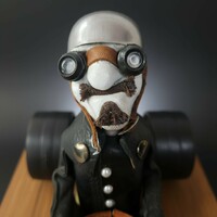 Art Sculpture by Gianluigi Punzo "Racing Soul in Metal"  - Thumbnail 7