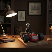 Art Sculpture by Gianluigi Punzo "Racing Soul in Metal"  - Thumbnail 8