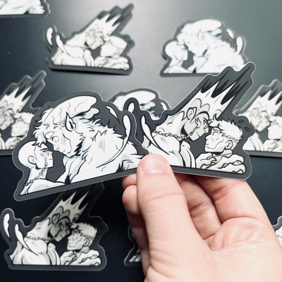 Marcus and nero sticker duo