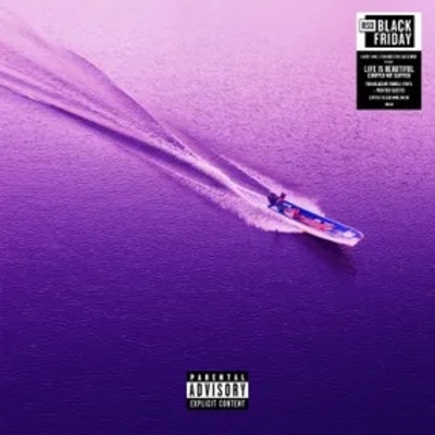 [rsd] larry june, 2 chainz, & the alchemist - life is beautiful (chopped not slopped) (translucent purple vinyl)